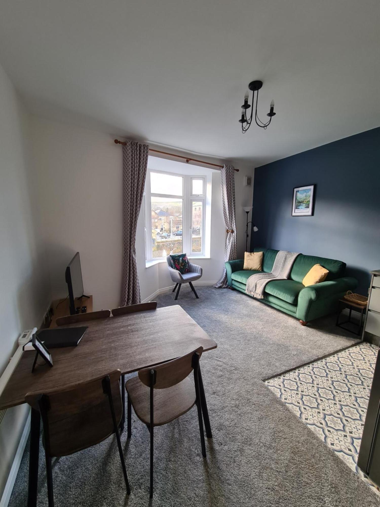 Modern River View Mytholmroyd Apartment Exterior foto